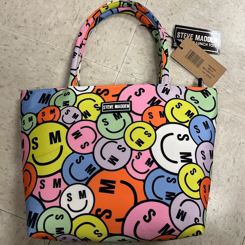 Steve Madden Lunch Tote Insulated Lunch Bag NWT